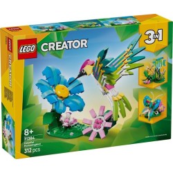 LEGO ® Creator 3In1 Άγρια Ζώα: Πολύχρωμο Κολιμπρί 31384 5702018054789