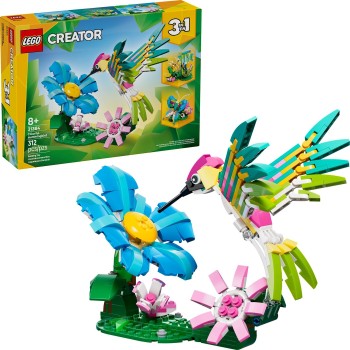 LEGO ® Creator 3In1 Άγρια Ζώα: Πολύχρωμο Κολιμπρί 31384 5702018054789