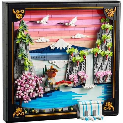 LEGO art ιαπωνικό τοπίο με ανθισμένες κερασιές (18+) 31218 5702018061862