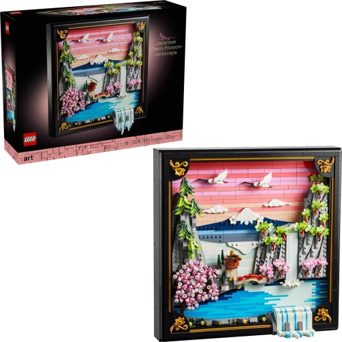 LEGO Figures Art Japanese Cherry Blossom Landscape 31218 5702018061862