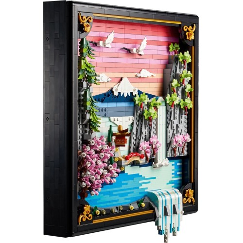 LEGO art ιαπωνικό τοπίο με ανθισμένες κερασιές (18+) 31218 5702018061862
