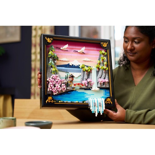 LEGO art ιαπωνικό τοπίο με ανθισμένες κερασιές (18+) 31218 5702018061862