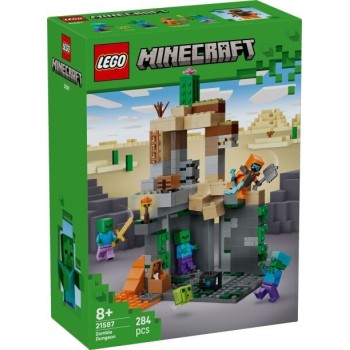 LEGO minecraft μπουντρούμι των ζόμπι (8+) 21587 5702018055861