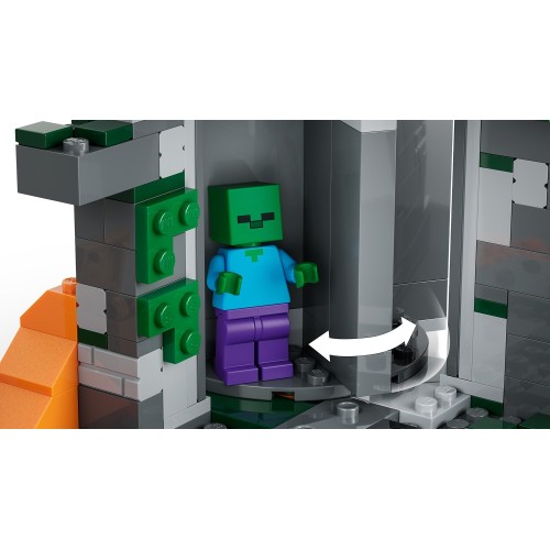 LEGO minecraft μπουντρούμι των ζόμπι (8+) 21587 5702018055861