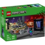 LEGO minecraft ταξίδι στα έγκατα & στην πύλη του τέλους (7+) 21584 5702018055892