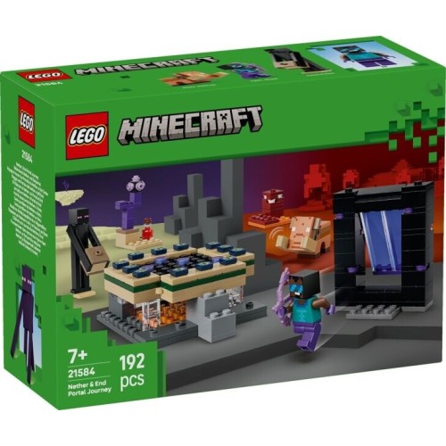 LEGO Minecraft Nether And End Portal Journey 21584 5702018055892