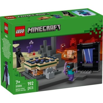 LEGO Minecraft Nether And End Portal Journey 21584 5702018055892
