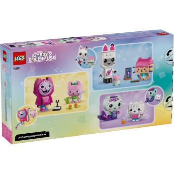 LEGO Gabbys Dollhouse Dollhouse gabbys brick-built cat friends 11215 5702018063538