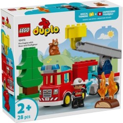 LEGO DUPLO Town Fire Truck With Hose And Firefighter 10473 5702018056530
