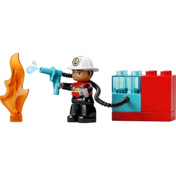 LEGO DUPLO Town Fire Truck With Hose And Firefighter 10473 5702018056530