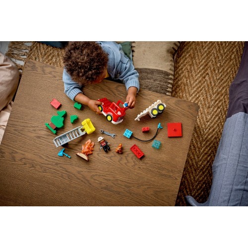LEGO DUPLO Town Fire Truck With Hose And Firefighter 10473 5702018056530