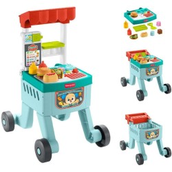 Mattel Fisher-Price 4 In 1 Snack Cart Walker JLM95 194735367719