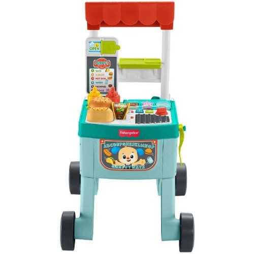 Mattel Fisher-Price 4 In 1 Snack Cart Walker JLM95 194735367719