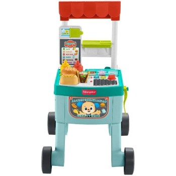 Mattel Fisher-Price 4 In 1 Snack Cart Walker JLM95 194735367719