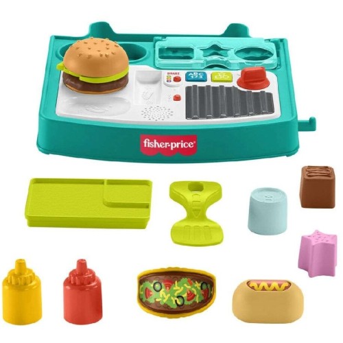 Mattel Fisher-Price 4 In 1 Snack Cart Walker JLM95 194735367719