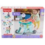Mattel Fisher-Price 4 In 1 Snack Cart Walker JLM95 194735367719
