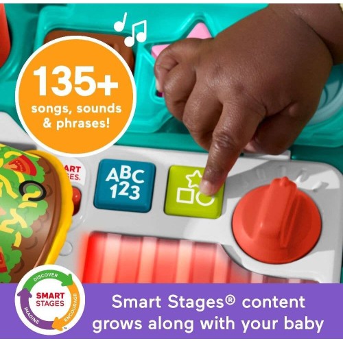 Mattel Fisher-Price Εκπαιδευτικο Καροτσακι-Περπατουρα 4-Σε-1 JLM95 194735367719