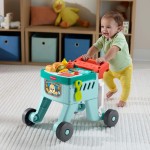 Mattel Fisher-Price 4 In 1 Snack Cart Walker JLM95 194735367719
