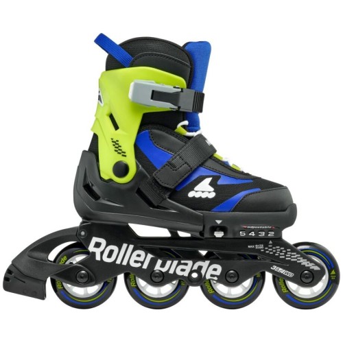 ROLLERBLADE Microblade Inline Skates - Black/blue Color Black-blue Size 36.5-40.5 43.075153/BLK/BLU/36. 8059791073214