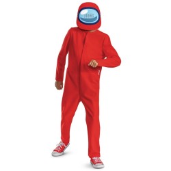 Disquise Outfit Among us red Impostor Heading 4-6 Years old 109-126cm. 197939L 192995193789
