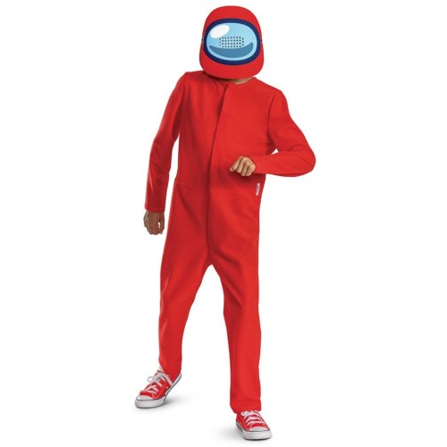 Disquise Outfit Among us red Impostor Heading 10-12 Years old 137-149cm. 197939G 192995193772