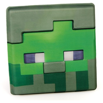 fun world Minecraft Zombie Mask 24 cm Heading 93561 5212054710995