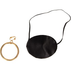 fun world Cloth Pirate eye Cover With  Earring 21870 ΣΕΤ 5212054706868