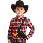 fun world Cowboy Pistol With Shoulder Holster 22x11cm.  7921 5212054709586
