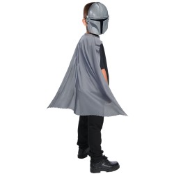 Rubies Children's Cape - Mandalorian  Mask set  195884004159