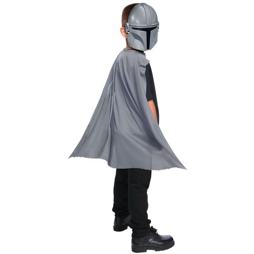 Rubies Children's Cape - Mandalorian  Mask set  195884004159