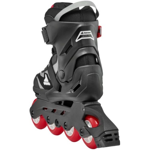 ROLLERBLADE Microblade Inline Skates - Black/red Color Black-red Size 36.5-40.5 43.075153/BL/RD/36. 8059797073276