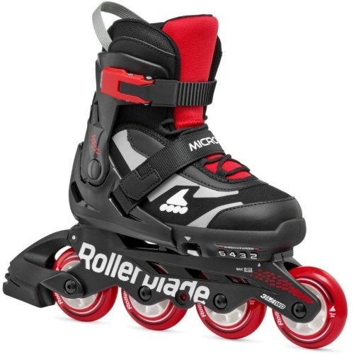 ROLLERBLADE microblade αυξομειούμενα πατίνια - μαύρο/κόκκινο χρώμα μαύρο-κόκκινο, μέγεθος 28-32 43.075153/BL/RD/28 8059791073283