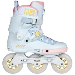 POWERSLIDE Next Pastel 100 Skates - Blue/pink Color Blue-pink, Size 40-41 19.908430/40 4040333577639