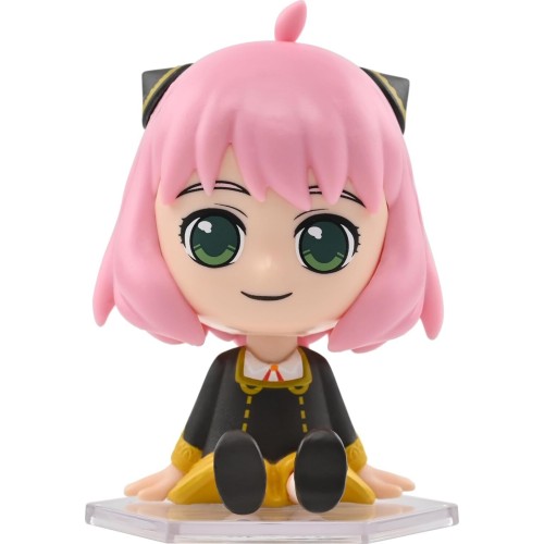 yume spy x family bobble head - anya forger 2.5 mini figure  in hero window 11692 4895217516927