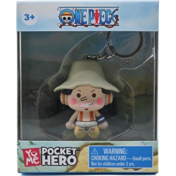 YuMe one piece keychain - usopp | pocket hero window series accessory for kids a 11926 4895217519263
