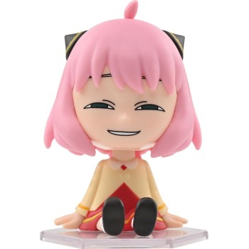 yume spy x family bobble head - anya forger 2.5 mini figure  in hero window 11692 4895217516965