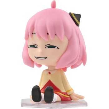 yume spy x family bobble head - anya forger 2.5 mini figure  in hero window 11692 4895217516965