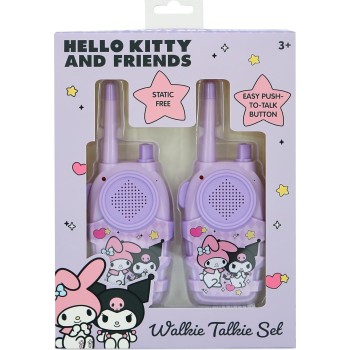 otl technologies Hello Kitty otl  kuromi and my melody walkie talkie set, static-free communication, 150  5055371631914