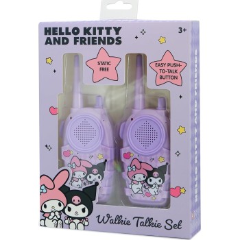 otl technologies Hello Kitty otl  kuromi and my melody walkie talkie set, static-free communication, 150  5055371631914