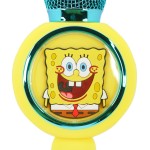 otl technologies otl  spongebob squarepants popsing led light up wireless karaoke microphone  5055371631945
