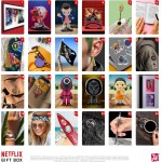 YuMe 15309 Netflix Gift Box, Advent Calendar With Sound Effect For 16 Years, 24 Surprises From 7 Popular Netflix Series  4895217