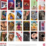 YuMe 15309 Netflix Gift Box, Advent Calendar With Sound Effect For 16 Years, 24 Surprises From 7 Popular Netflix Series  4895217