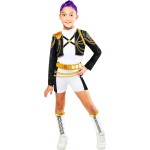 Rubies Kpop Demon Hunters Official Netflix K-Pop Demon Hunters Rumi Golden Hybrid Child Costume, Kids Medium (134-140 Cm) 100367
