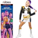 Rubies Kpop Demon Hunters Official Netflix K-Pop Demon Hunters Rumi Golden Hybrid Child Costume, Kids Medium (134-140 Cm) 100367