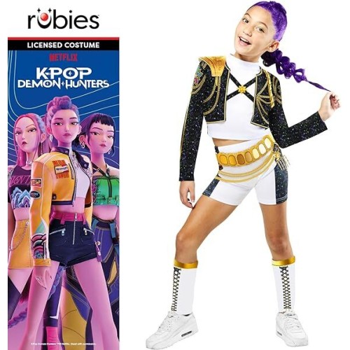 Rubies Kpop Demon Hunters Official Netflix K-Pop Demon Hunters Rumi Golden Hybrid Παιδική Στολή Medium (134-140 Εκ.) 1003678M 19