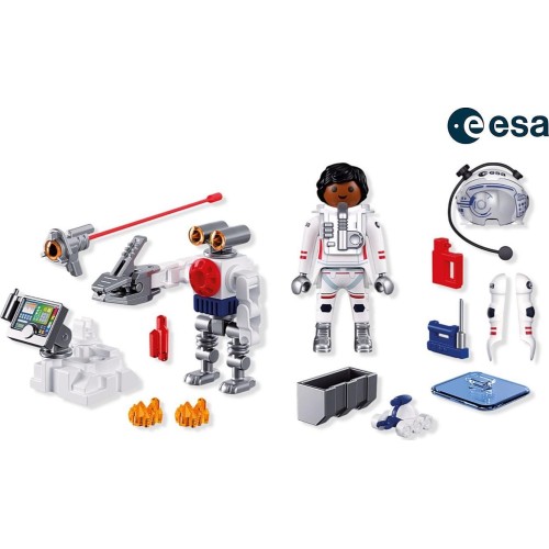 Playmobil Esa: Astronaut With Robot 72014 4008789720146