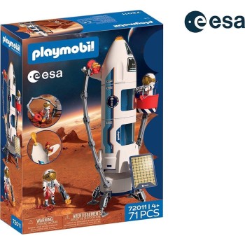 Playmobil Esa: Mars Research Rocket 72011 4008789720115