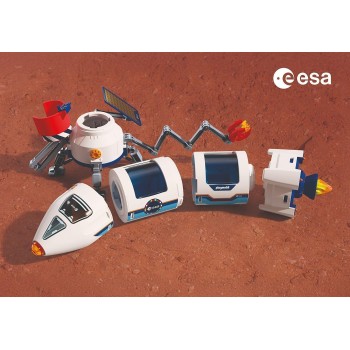 Playmobil Esa: Πύραυλος Εξερεύνησης Πλανήτη Άρη 72011 4008789720115