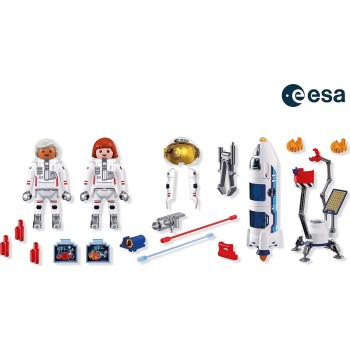 Playmobil Esa: Mars Research Rocket 72011 4008789720115