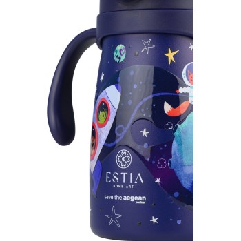 Estia Θερμός Παιδικά Bubble Bottle Save THE Aegean 300ml Solar Jump 01-33187 5207158033187